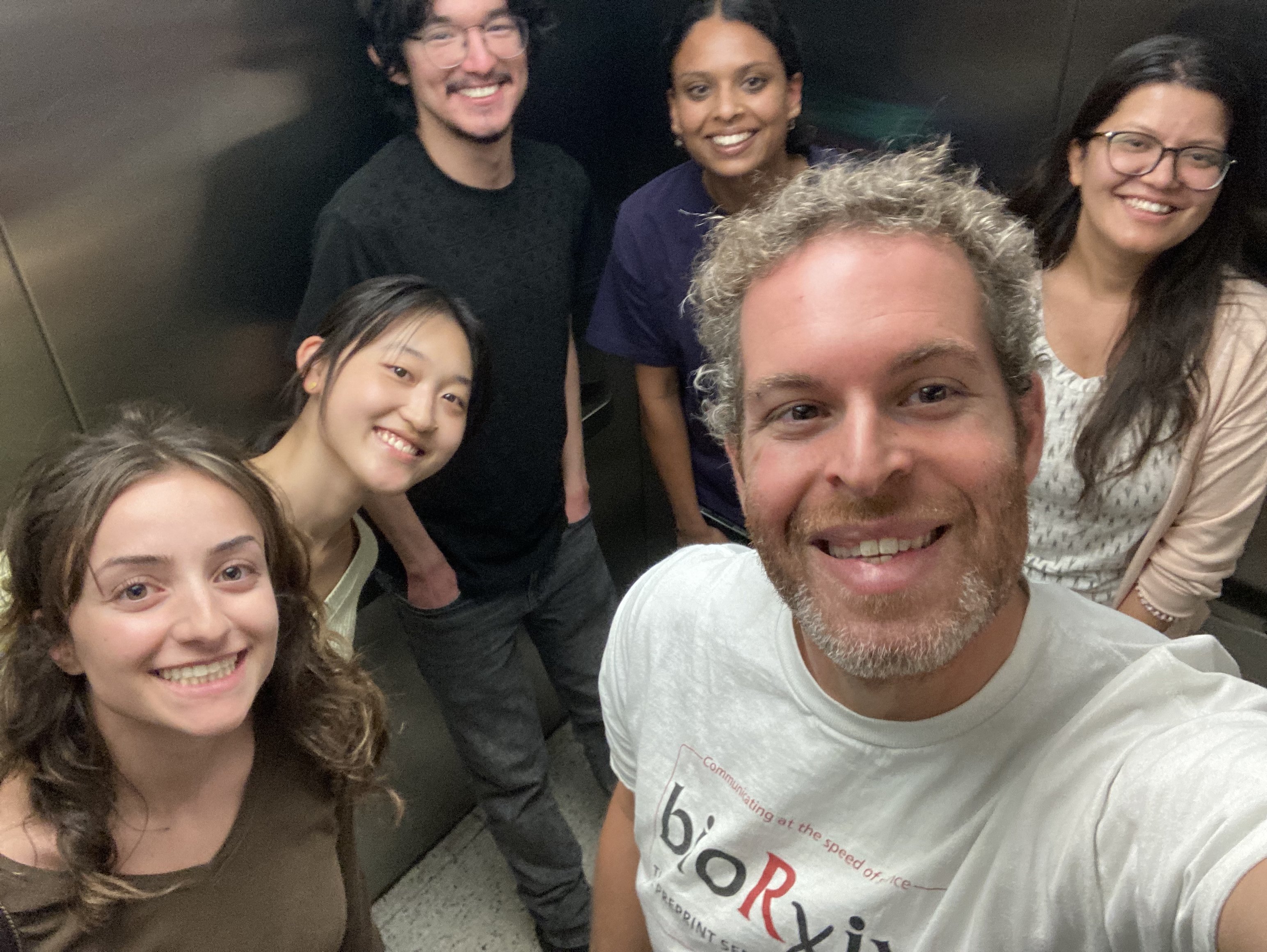 The lab in the elevator