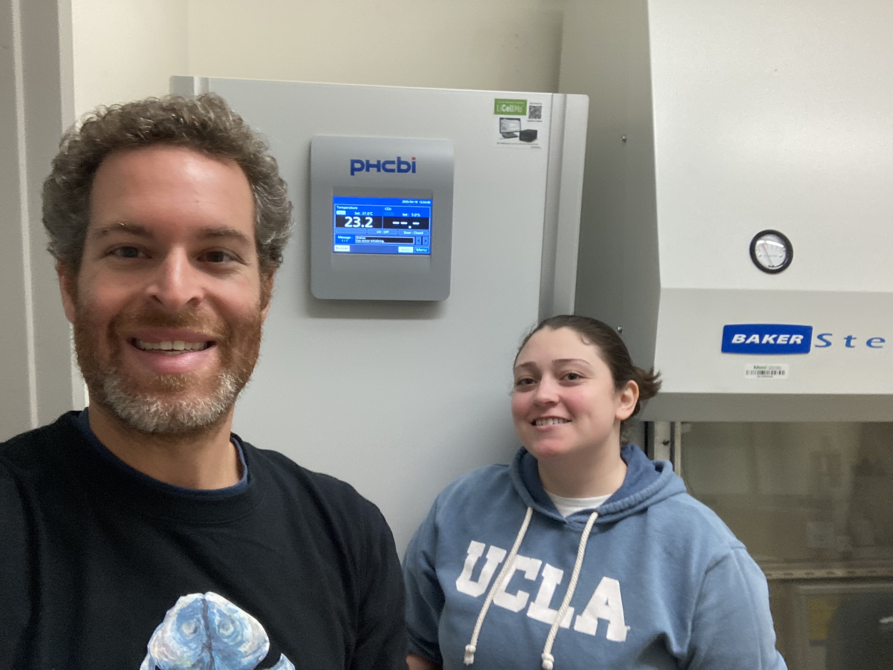 Picture of our incubators finally turned on