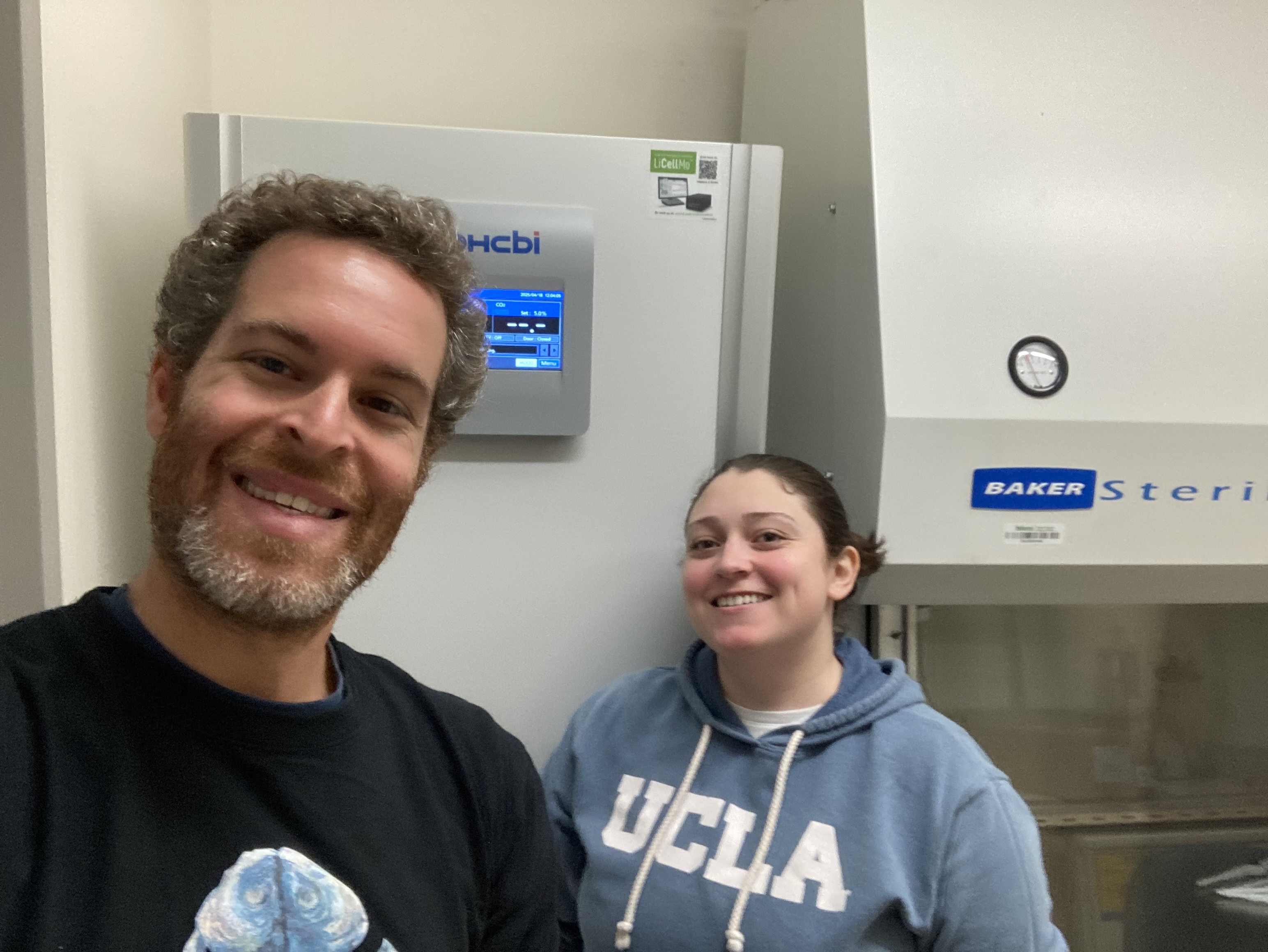 Picture of our incubators finally turned on